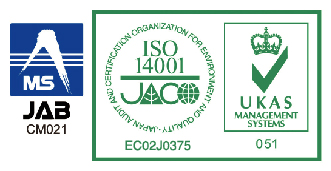 ISO1400 認証取得
